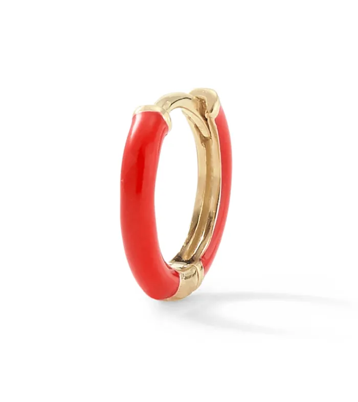 Alison Lou Jewels Rings Tiny Enamel Huggy