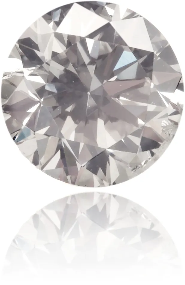 Earrings Langerman Diamonds Natural Gray Diamond Round 046 ct Polished