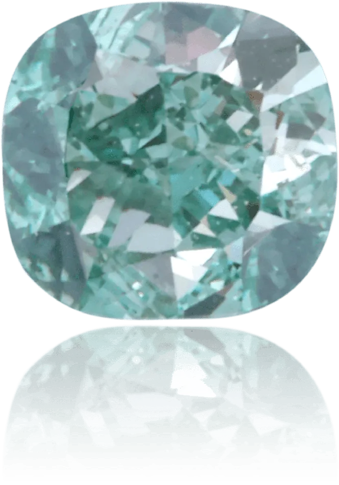 Earrings Langerman Diamonds Natural Green Diamond Cushion 021 ct Polished Earrings Langerman Diamonds Natural Green Diamond Cushion 021 ct Polished