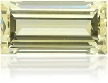Earrings Natural Yellow Diamond Rectangle 172 ct Polished Langerman Diamonds