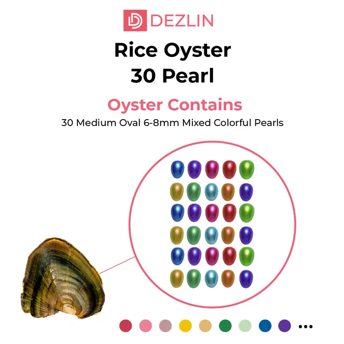 Earrings YR01SM1 Freshwater Oyster Rice Shaped Pearls Earrings YR01SM1 Freshwater Oyster Rice Shaped Pearls