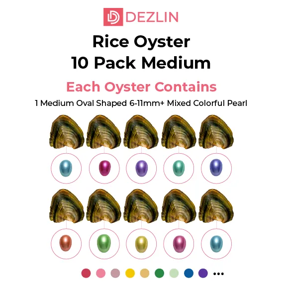 Earrings YR01SM1 Freshwater Oyster Rice Shaped Pearls Earrings YR01SM1 Freshwater Oyster Rice Shaped Pearls