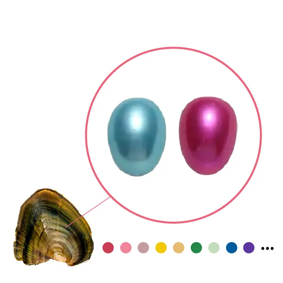 Earrings YR01SM1 Freshwater Oyster Rice Shaped Pearls Earrings YR01SM1 Freshwater Oyster Rice Shaped Pearls