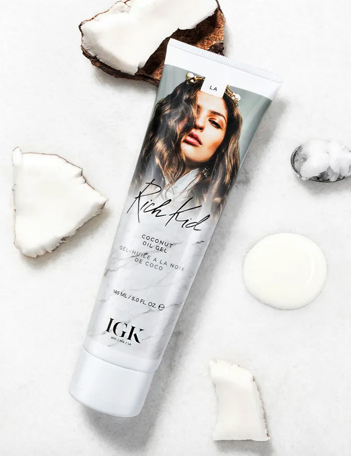 IGK Hair Earrings Rich Kid Coconut Oil Gel