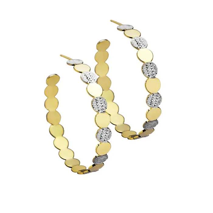 Jennifer Zeuner Bianca 2 Hoops Earrings