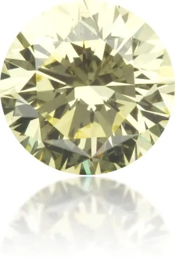 Langerman Diamonds Earrings Natural Yellow Diamond Round 201 ct Polished