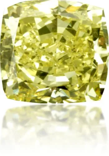 Langerman Diamonds Earrings Natural Yellow Diamond Square 224 ct Polished