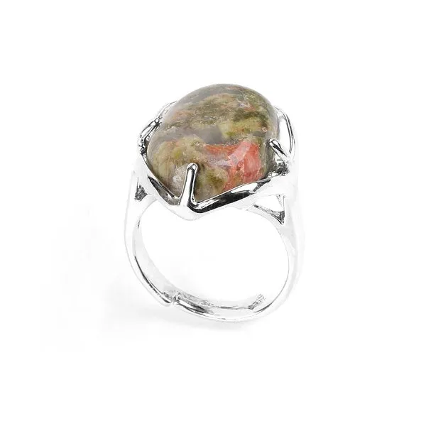 Metamorphidi Rings Adjustable Unique Gemstone Rings