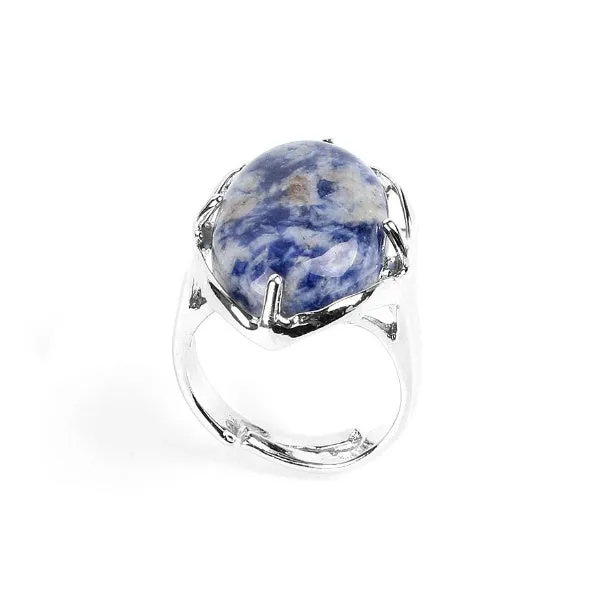 Metamorphidi Rings Adjustable Unique Gemstone Rings