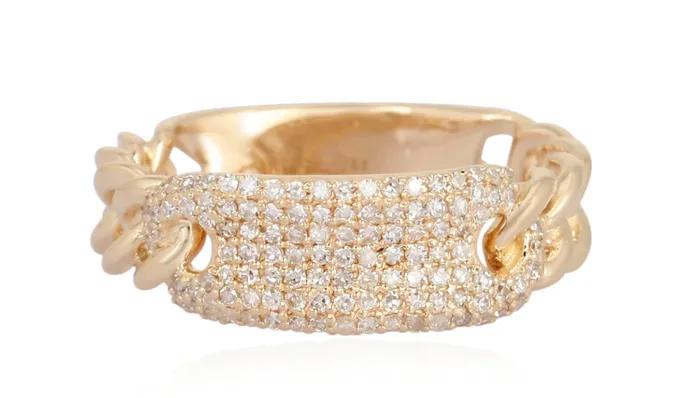 Millo Jewelry Rings DIAMOND PUFF RING