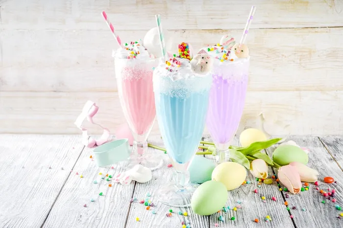 Mini Milkshake Seahorse Purple Gourmet du Village Earrings