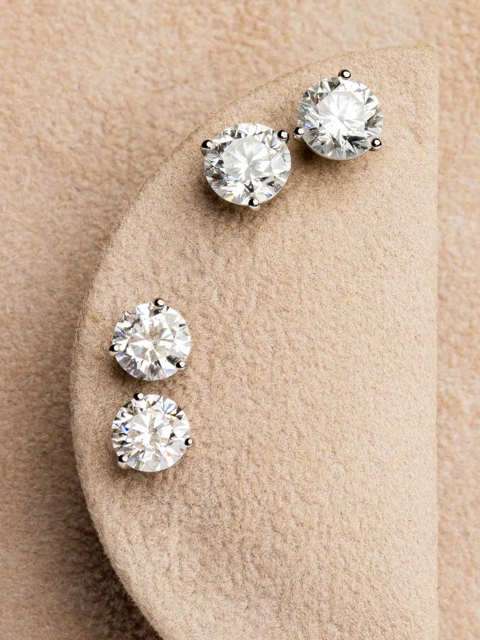 Monarch Market Lab Grown Studs Earrings
