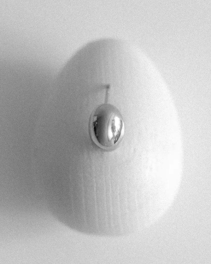 MYJN Earrings Heloisa Dome Egg Stud Earrings