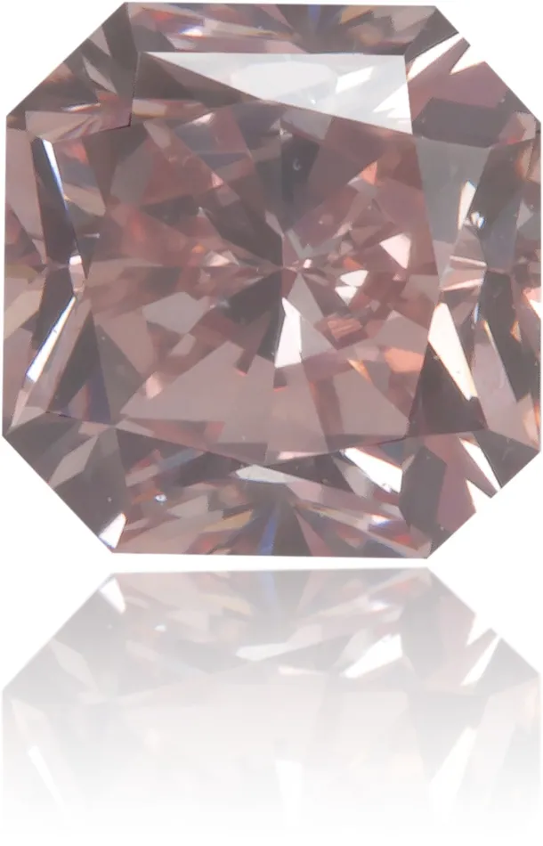 Natural Pink Diamond Square 057 ct Polished Langerman Diamonds Earrings