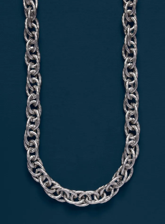 Necklaces WE ARE ALL SMITH Waterproof CHUNKY Thick Rope Chain Necklace for Men