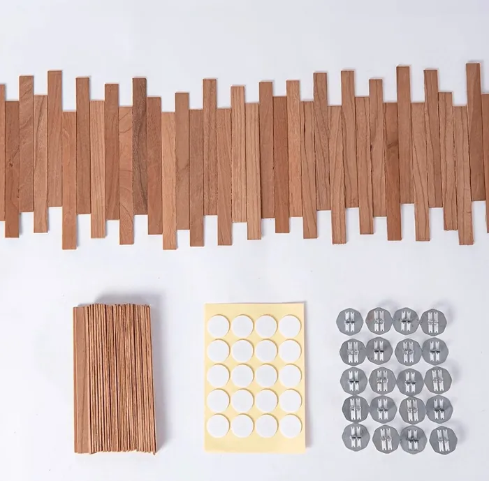 Resin Art Hub Wooden Candle Wicks for Candle Making 70 pcs Necklaces