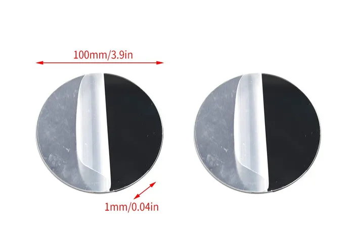 Resinarthub New Moon Sun Shape Mirror Silicone Mould Necklaces