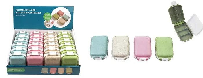 Splash Earrings Mini Pill Box Assorted