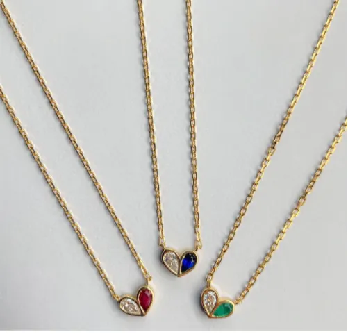 Sweetheart Necklace Gemella Jewels Necklaces