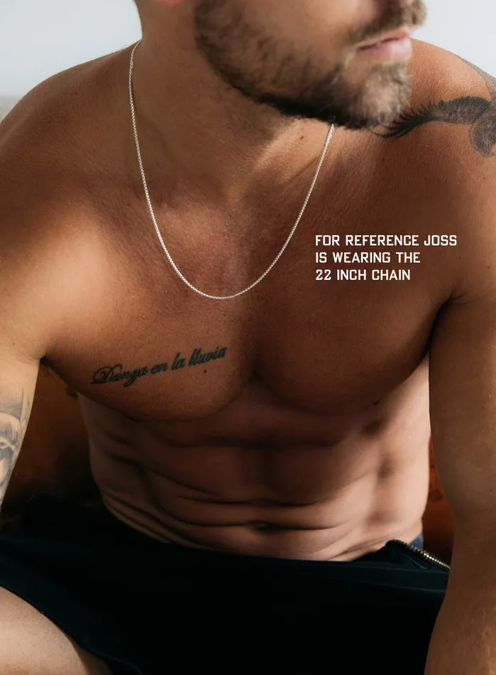 We Are All Smith Necklaces 925 Sterling Silver Round Box Chain Necklace for Men We Are All Smith Necklaces 925 Sterling Silver Round Box Chain Necklace for Men