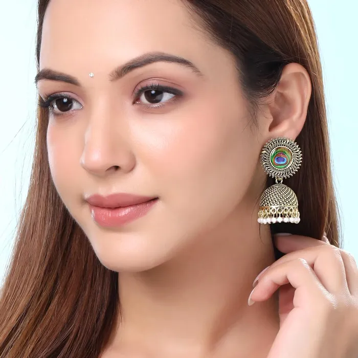 Yellow Chimes Earrings Yellow Chimes Earrings for Women and Girls Gold PLated Jhumka Gold Plated Jhumki EarringsBirthday Gift For girls and women Anniversary Gift for Wife